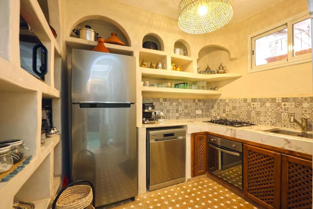 Riad El Khir En Centre Ville Rooftop Et Bassin Marrakesh Exterior foto